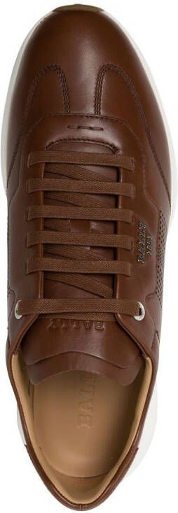 Bally Asken low-top lace-up sneakers Brown