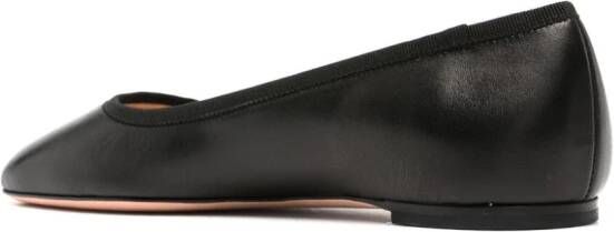 Bally Biuty leather ballerina shoes Black