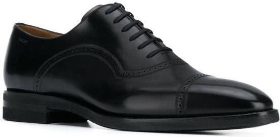 Bally brogue lace-up shoes Black