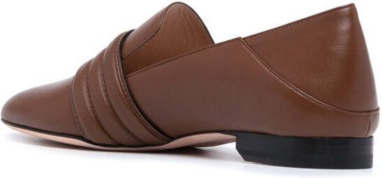 Bally buckle-detail loafers Brown