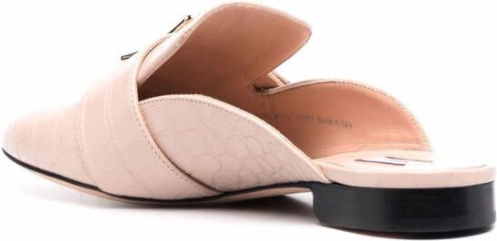 Bally buckle-fastening slip-on mules Pink