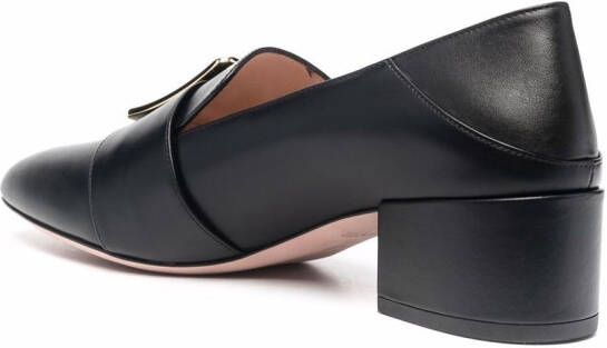 Bally buckled leather pumps Black