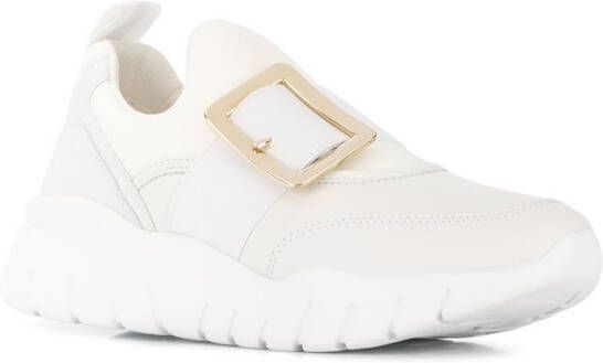 Bally buckled low-top sneakers White
