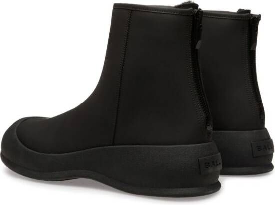 Bally Carsey round-toe boots Black