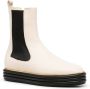 Bally Chelsea ankle boots White - Thumbnail 2