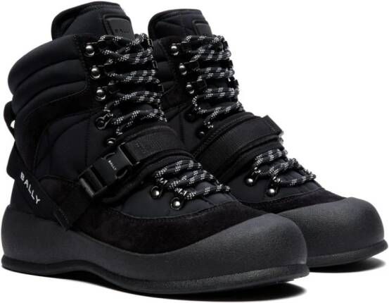 Bally Clyde lace-up snow boots Black