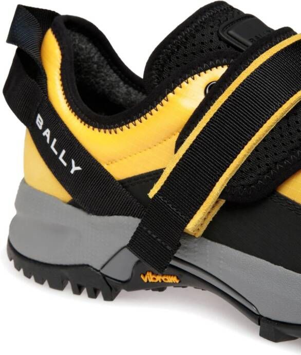 Bally colour-block low-top sneakers Yellow