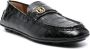 Bally crocodile-embossed leather loafers Black - Thumbnail 2