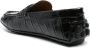 Bally crocodile-embossed leather loafers Black - Thumbnail 3