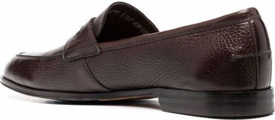 Bally crossover strap detail loafers Brown