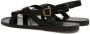 Bally crossover-strap leather sandals Black - Thumbnail 3