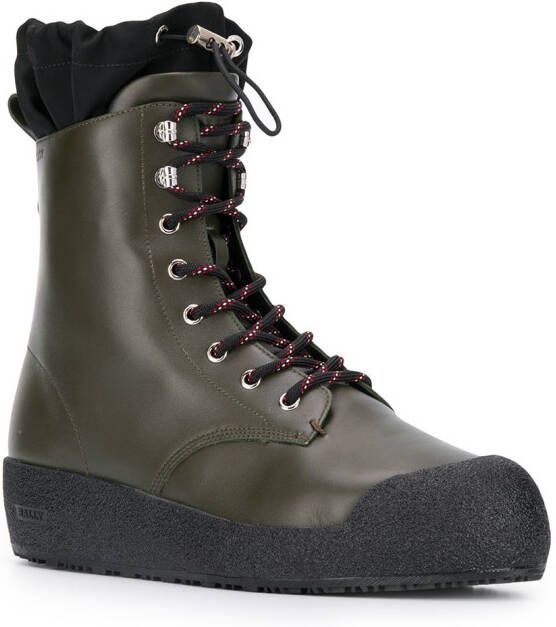 Bally Cutter lace-up boots Green