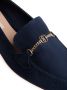 Bally Daily Emblem leather loafers Blue - Thumbnail 4