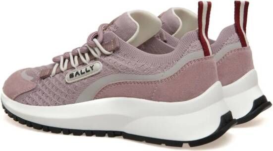 Bally Daryel mesh-panel sneakers Pink