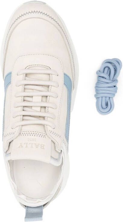 Bally Darys lace-up leather sneakers Neutrals