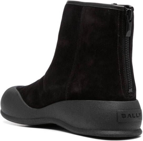 Bally Elin suede ankle boots Black