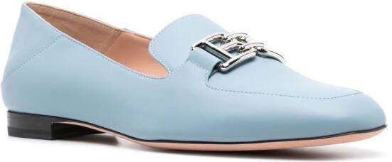 Bally Ellah leather loafers Blue