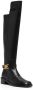 Bally Eloire leather long boots Black - Thumbnail 2