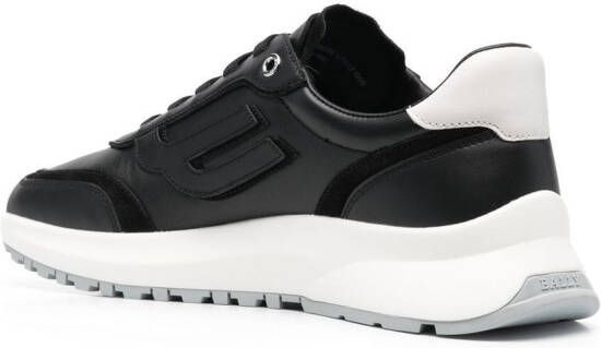 Bally embossed-logo detail low-top sneakers Black