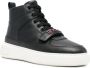 Bally embossed-logo hi-top sneakers Black - Thumbnail 2