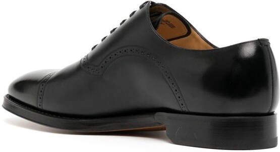 Bally embossed-logo oxford shoes Black