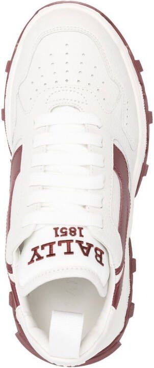 Bally embroidered-logo sneakers White