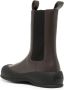 Bally flat leather boots Brown - Thumbnail 3