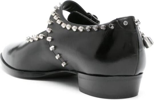 Bally Gerwin studded leather loafers Black