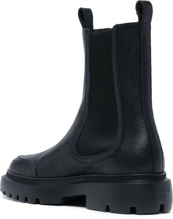 Bally Ginny 30mm leather boots Black