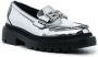 Bally Gioia chunky leather loafers Silver - Thumbnail 2