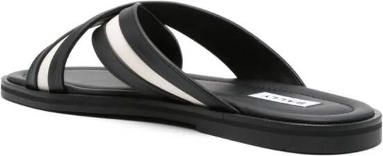 Bally Glide leather sandal Black