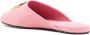 Bally Gylon logo-plaque suede slippers Pink - Thumbnail 3