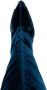 Bally Hedy 105mm velvet boots Blue - Thumbnail 4
