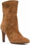 Bally heeled suede boots Brown - Thumbnail 2