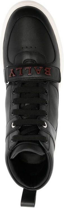 Bally high-top lace-up sneakers Black