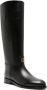 Bally Hollie logo-plaque leather boots Black - Thumbnail 2