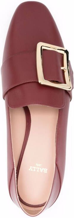 Bally Janelle 40 block loafers Red