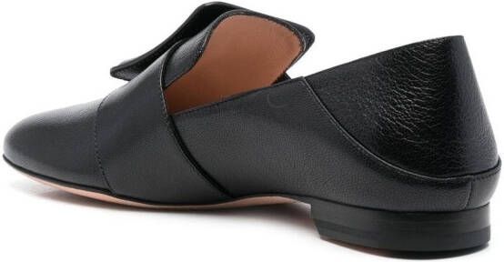 Bally Janelle buckled leather loafers Black