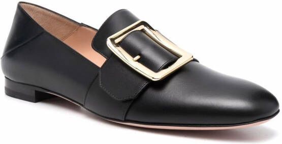 Bally Janelle buckled loafers Black
