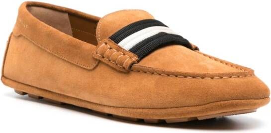 Bally Kansan suede loafers Brown