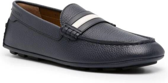 Bally Kerbs Drivers leather loafers Blue