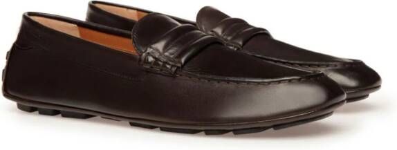 Bally Kerbs leather driving loafers Brown