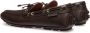 Bally Kyan grained-texture boat shoes Brown - Thumbnail 3
