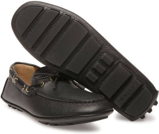 Bally Kyan leather loafers Black