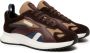 Bally lace-up panelled sneakers Brown - Thumbnail 2