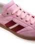 Bally lace-up quilted leather sneakers Pink - Thumbnail 5
