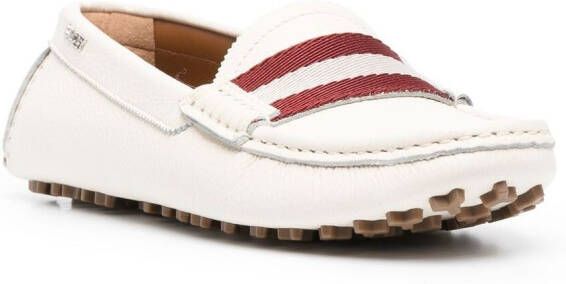 Bally Ladyes driving loafers Neutrals