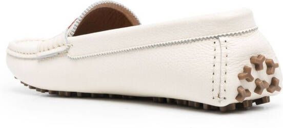 Bally Ladyes driving loafers Neutrals