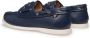 Bally leather boat shoes Blue - Thumbnail 3