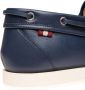 Bally leather boat shoes Blue - Thumbnail 4